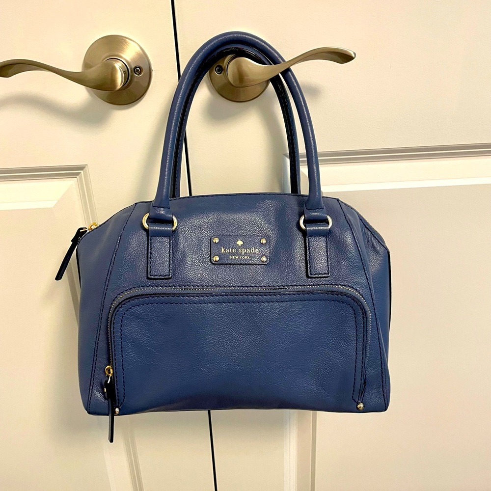 Kate Spade blue purse - rare find!!